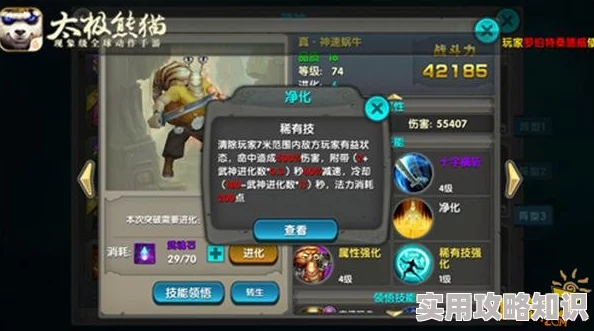 《太极熊猫》游戏攻略：网友热评超强武神搭配秘籍，无论是打架还是刷怪都强势无比
