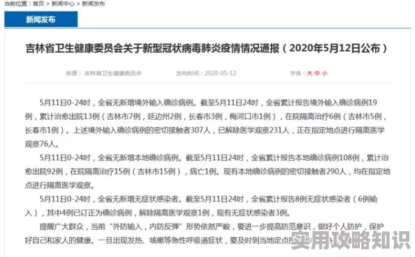 吉林省新增本土确诊242例近日吉林省疫情防控措施进一步升级各地加强健康监测与排查